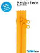 30" Handbag Zipper Double Slide - Buttercup