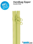 30" Handbag Zipper Double Slide - Chartreuse