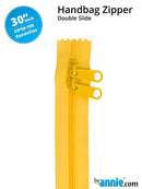 30" Handbag Zipper Double Slide - Dandelion