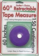 60"  Retractable Tape Measure - Purple