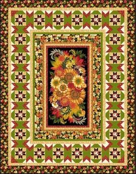 Autumn Flourish Quilt Kit