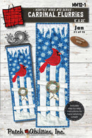 Cardinal Flurries  Jan MM12-1 Pattern Buttons and Hanger