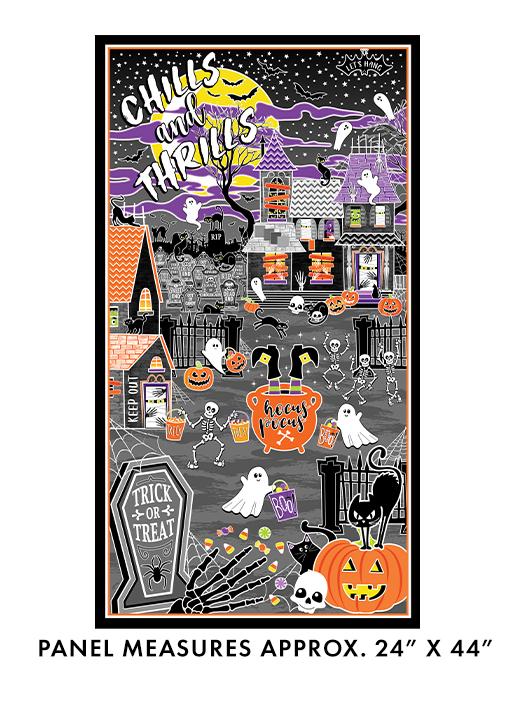 Chills & Thrills 24" Panel - Multi