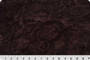 Cuddle 90" Solid Rose Burnout - Chocolate