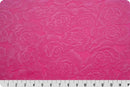Cuddle 90" Solid Rose Burnout - Fuchsia