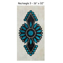 Desert Jewels Rectangle 1 Laser Cut Applique Kit