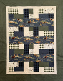 Living the Dream Flannel Quilt Kit - Green Colorway