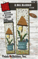 2 Bee blessed, Pattern, Buttons, and 6" Hanger
