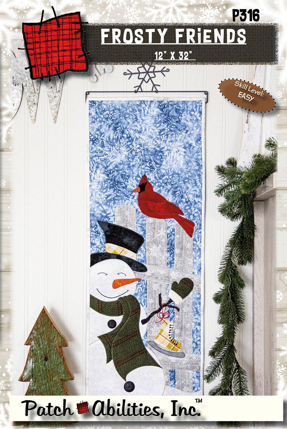 P316 Frosty Friends Pattern and Buttons – Bits 'n Pieces Quilt Shop p316-frosty-friends-pattern-and-buttons-bits-n-pieces-quilt-shop