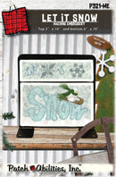 Patchabilities Let it Snow Pattern  Embroidery P 321-ME