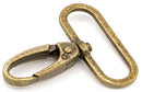 Swivel Hook 1.5" Set of Two - Antique Brass