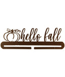 12" Hello Fall Copper Vein Hanger