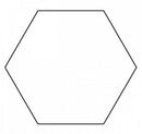 1in Hexagon Papers (100 pieces per bag)