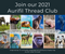 Aurifil Color Builder Thread Club 2021 - January