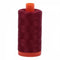 Aurifil Cotton Thread Solid 50wt 1422yds Dark Carmine Red 2460
