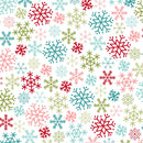 Cup of Cheer-Multicolored Snowflakes