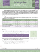 Deb Tucker Technique Sheet - Eight at Once