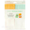 Tea Towel Blanks Ombre Orange and Aqua set of 2