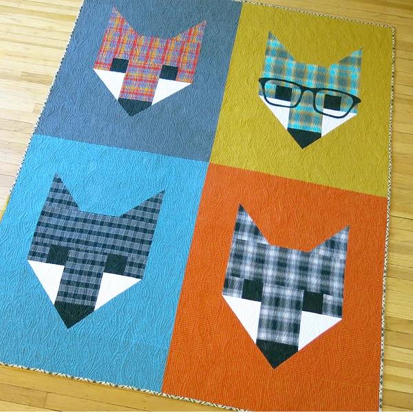 Fancy Fox II Quilt Pattern – Bits 'n Pieces Quilt Shop