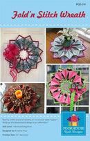 Fold & Stitch Wreath Pattern