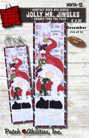 Jolly Mr. Jingles  Mini 6" x 20" Pattern Only