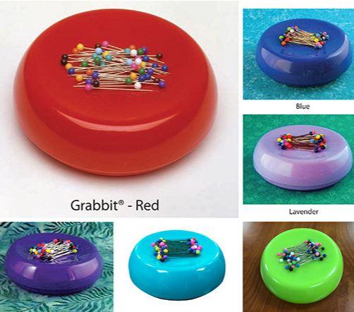 Grabbit Magnetic Pincushion Red