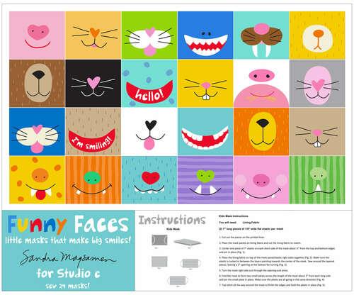 Kids Face Panel Funny Faces