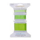 Kimberbelll Crocheted Edge Trim Lime Green