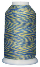 King Tut - Alexandria -  Blue, yellow, Medium Blue, Medium Yellow - 2000 Yds.