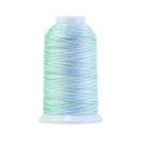 King Tut - Daybreak - Light Pastel Pink, Blue, Yellow, Green - 2000 Yds.