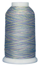 King Tut Thread - Baby Blankets  - Varigated Green, Orchid, Blue, Yellow - 2000 Yds