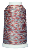 King Tut Thread - Freedom - Varigated Red, Cream, Blue - 2000 Yds