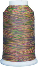 King Tut Threas   - Nefertiti - Varigated Green, Fuchsia, Yellow, Orchid - 2000 Yds.