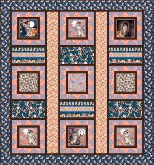 Night Owl Quilt #1 Kit