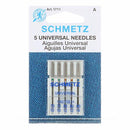 Schmetz  - Universal Machine Needle Assorted Sizes 70/80/90 - 5 per pkg.