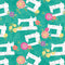 Sew Bloom -Bind with Dreams - Turquoise