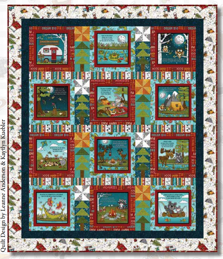 S'more Fun Outdoors Quilt Kit 2 Bits 'n Pieces Quilt Shop