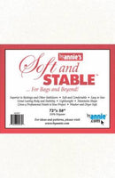 Soft and Stable 100% Polyester Stabilizer 72in x 58in - White