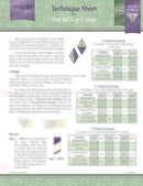 Star 60Log Cabin Technique Sheet