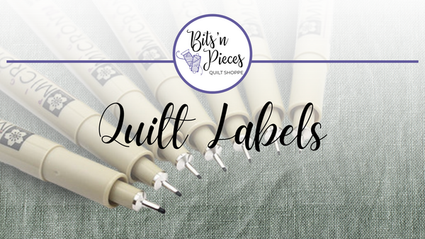 Ways to Label Your Quilt