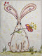 NEQE 2025 - Thurs. April 10th 12:30-3:30pm, Inktense Pencils on Fabric "Whimsical Rabbit" with Tracy Szanto