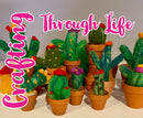 NEQE 2025 - Wed. April 9th 12:30-3:30pm, Needle Felted Succulents with Lisa Magnuson