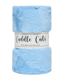 2 Yard Cuddle Cuts Hide - Baby Blue