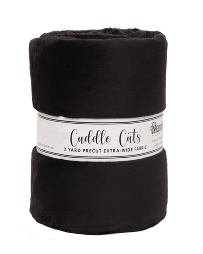 3yd 110" Cuddle Cut - Black