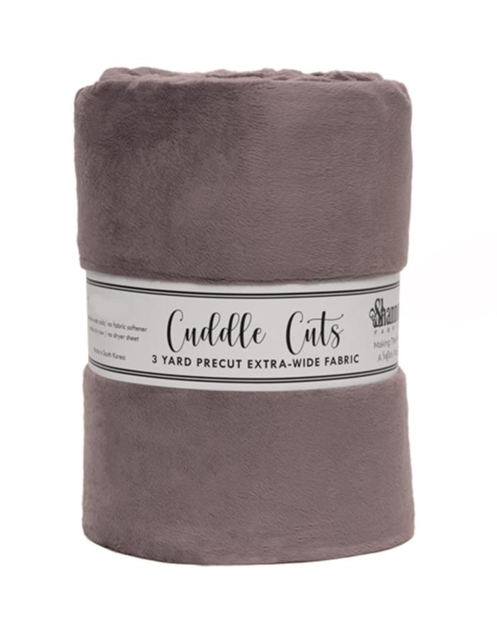 3yd 110" Cuddle Cut - Charcoal