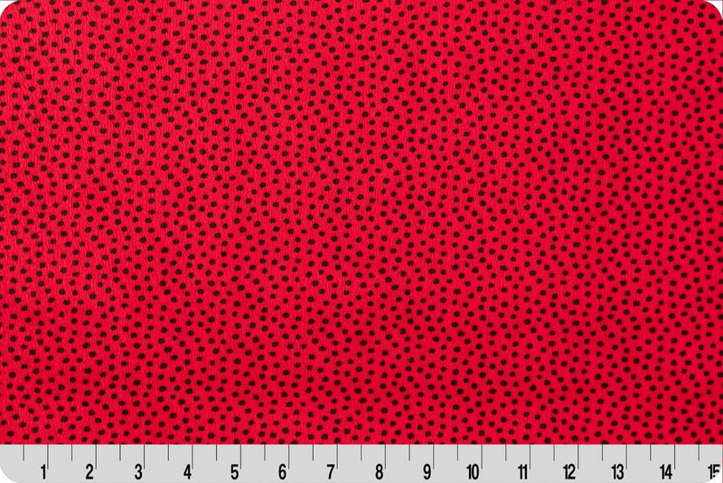 90" Wide Dottie Cuddle - Cardinal