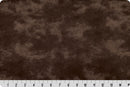 90" Wide Mist Cuddle - Chocolate   90" x 40" Pre-Cut