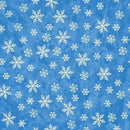 A Jolly Good Time Tossed Snowflakes - Blue
