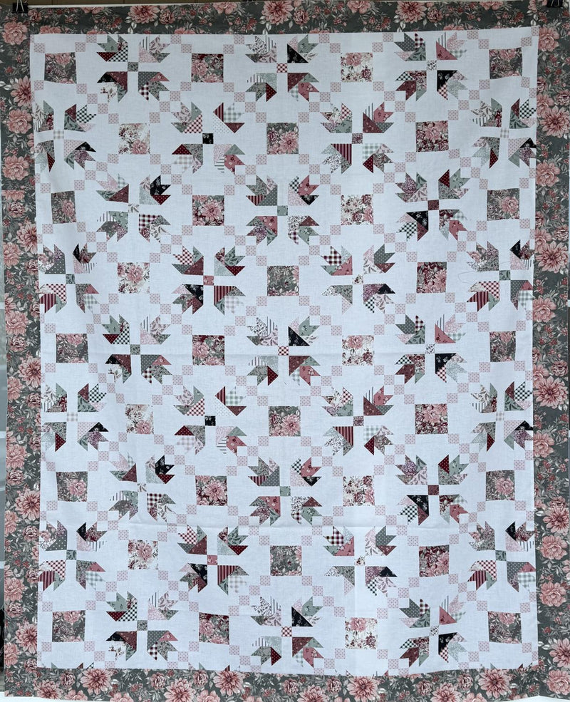 A Walk on the Prairie Cheater Quilt Kit