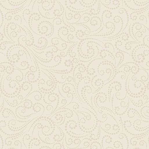 A Winter's Day Dotted Scroll - Natural
